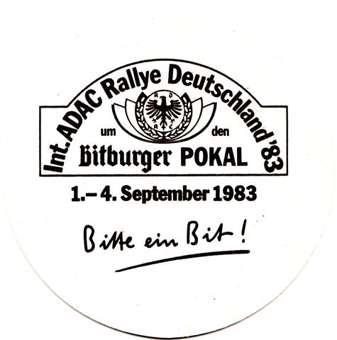 bitburg bit-rp bitburger rallye 1-2b (rund215-adac rallye 1983-schwarz) 